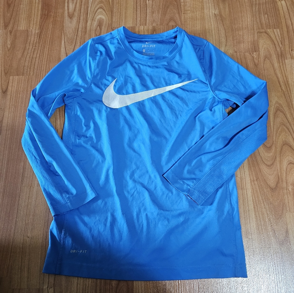 Nike Bright Blue Long Sleeve Shirt